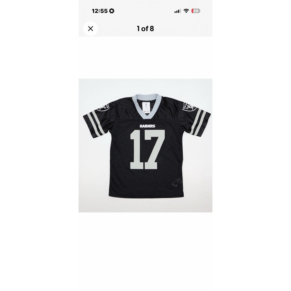 Davante Adams Las Vegas Raiders NFL Kids Jersey 2T Black - Picture 3 of 7